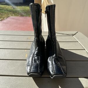 Paul Green Boots, Black, Soft Leather, Austria, Women's Size 6